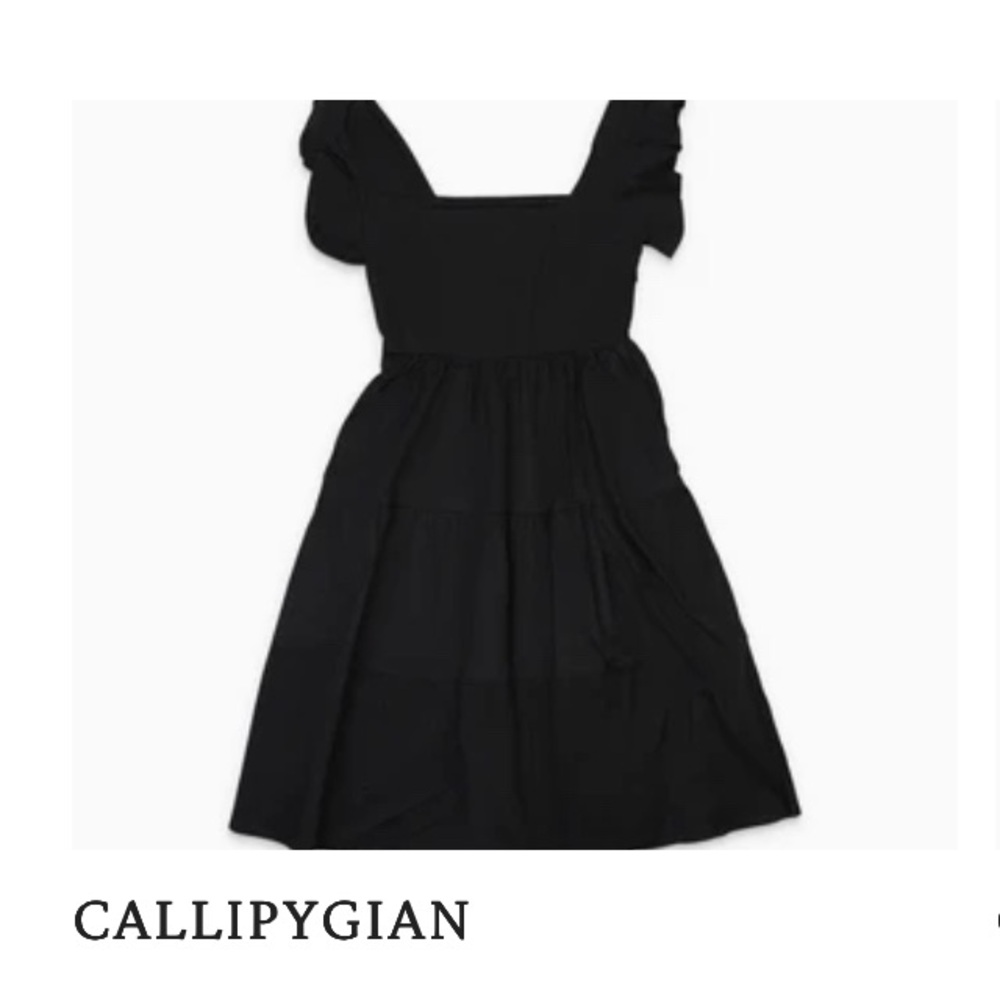 Anthropologie Black Dress